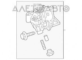 Насос масляный 2ZR-FXE Toyota Prius 30 10-15