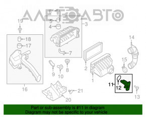 Contor de aer Mitsubishi Eclipse Cross 18-