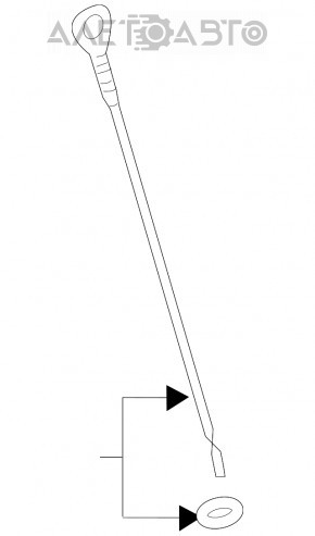 Sonda de ulei Lexus IS 14-20