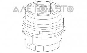 Corpul filtrului de ulei 2GR-FXE Lexus RX450h 10-15