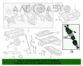 Корпус масляного фильтра Lexus IS250 06-13 2.5