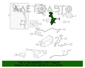 Ventilul de răcire a supapei EGR Mitsubishi Outlander Sport ASX 10-