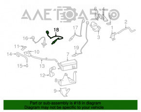 Лямбда-зонд задний второй Mitsubishi Outlander 14-19 3.0