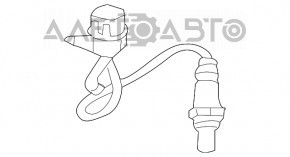 Sonda lambda stânga, prima, pentru Mitsubishi Galant 04-12