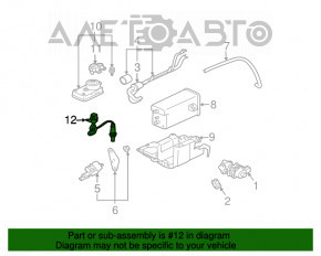 Sonda lambda stânga, prima, pentru Mitsubishi Galant 04-12