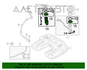 Топливный насос бензонасос BMW X5 E70 07-13 3.0