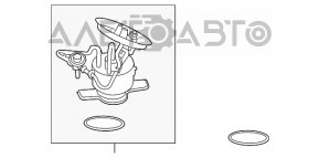 Топливный насос бензонасос BMW 5 F10 11-16 2.0T, 3.0T N55