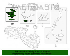 Топливный насос бензонасос BMW 5 F10 11-16 2.0T, 3.0T N55