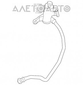 Filtrul absorbant de combustibil pentru BMW 3 F30 12-18 fără furtun