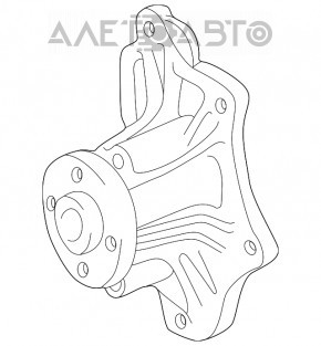 Pompa de apă Toyota Camry v40 hibrid