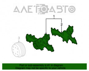 Помпа водяная Lexus GS300 GS350 GS450h 06-11