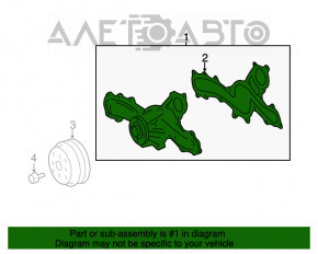 Помпа водяная Lexus RX350 16-22