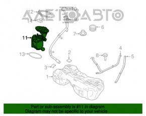 Топливный насос бензонасос BMW X3 G01 18- 2.0T