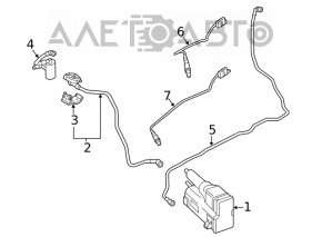 Канистра с углем абсорбер BMW X1 F48 16-22 B46