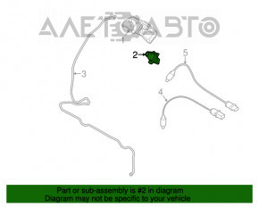 Pompă pentru detectarea scurgerilor de vapori de combustibil BMW X3 F25 11-17