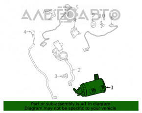 Canistra cu absorbant de cărbune BMW 5 G30 17-23 2.0T