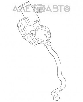 Filtrul absorbant de combustibil pentru BMW 5 G30 17-23 2.0T