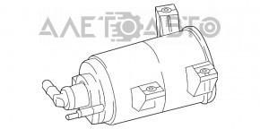 Канистра с углем абсорбер BMW X3 G01 18- 2.0T OEM