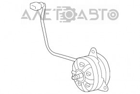 Motorul ventilatorului de răcire stânga pentru Toyota Sienna 11-16 3.5