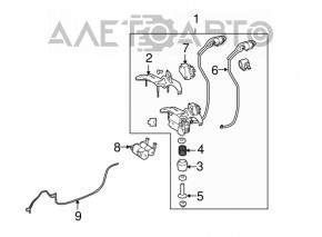 Компрессор пневоподвески Mercedes X164 GL W164 ML