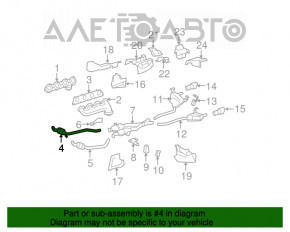 Convertor catalitic dreapta Mercedes X164 GL ML 450 500 550