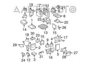 Camerele de bord pentru spatele mașinii Mercedes X164 GL W164 ML W251 R