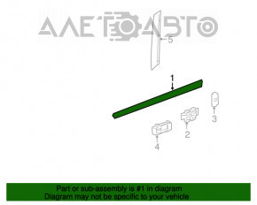 Capac usa inferioara fata dreapta Mercedes X164 GL