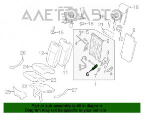 Motor cu 3 rânduri de scaune stânga Mercedes X164 GL