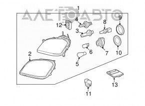 Blocul de aprindere Mercedes X164 GL W164 ML