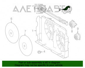 Suport radiator stânga sus Lexus NX200t NX300 NX300h 15-21