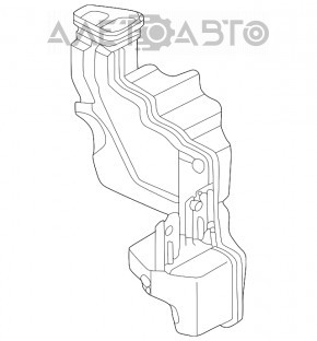 Rezonatorul de aer Nissan Rogue 21-22 2.5 construit în SUA