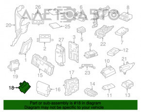 Gateway Unit Control Module Honda Accord 13-17