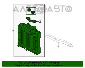 Radiator de ulei de răcire BMW 5 F10 10-17 automată