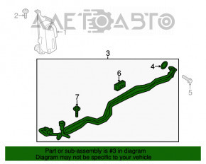 Tuburile de răcire a transmisiei automate BMW X3 F25 11-17 2.0T