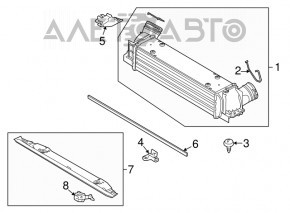 Intercooler-ul BMW 335i e92 07-13 este lovit, suportul este rupt