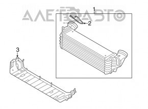 Интеркулер BMW X5 E70 07-13 3.0