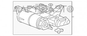 Canistra cu absorbant de cărbune Honda Civic X FC 16-21 2.0 asamblată