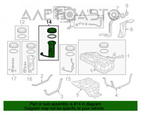 Pompă de combustibil pentru Honda CRV 12-16