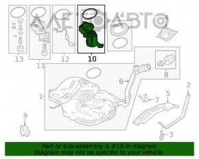 Pompă de combustibil pentru Honda Civic X FC 16-21 2.0, 1.5T