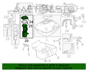 Топливный насос бензонасос Honda Clarity 18-21 usa