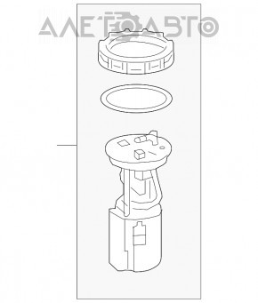 Pompă de combustibil, pompă de benzină Acura MDX 14-20