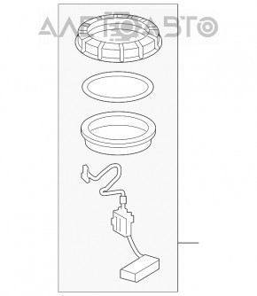 Senzorul de nivel al combustibilului pentru Honda HR-V 16-22