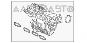 Colier de admisie Honda Civic X FC 16-21 2.0 nou original OEM