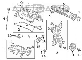 Colector de admisie pentru Honda Accord 18-22 2.0T