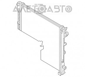 Radiator racire apa BMW X3 G01 20- 2.0T nou original OEM