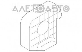 Suport radiator inferior dreapta BMW X3 G01 18- nou OEM original