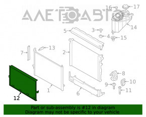 Grila radiatorului de protectie BMW 5 G30 17-23