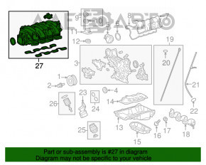 Colector de admisie pentru Lexus LS460 LS600h 07-12