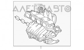 Коллектор впускной Lexus Hs250h 10-12