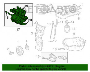 Colector de admisie pentru Lexus Hs250h 10-12